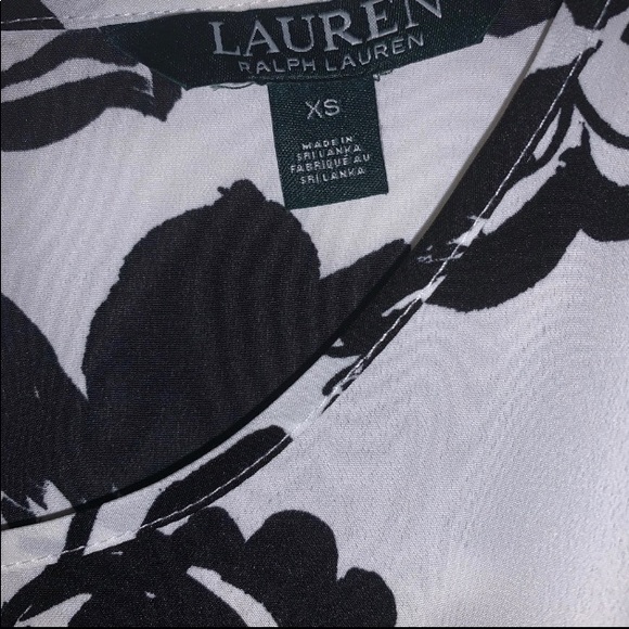 Lauren Ralph Lauren Black & White Dress, Size XS - Picture 5 of 5